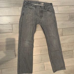 H&M Grey Straight Jeans